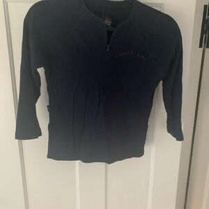 Tommy Hilfiger Blue 3/4 sleeve top